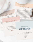 More Jesus Please Scripture Devotional Inspirational Cards