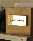 100 Days of Good News Scripture Cards with Wooden Box