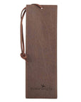 Christian Bookmark: The LORD Is My Strength Brown Faux Leather