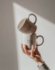 Be Still and Know Stoneware Christian Coffee Mug