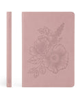 Mauves Christian Notebook | Romans 8:31 Floral Prayer Journal