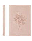 Shiloh Suede Notebook Prayer Journal – Blush Pink | Christian Journal