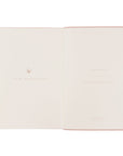 Shiloh Suede Notebook Prayer Journal – Blush Pink | Christian Journal