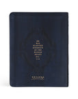 Back cover of Versailles NLT Journaling Bible with Ecclesiastes 3:11 scripture “He has planted eternity in the human heart”