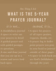 5-Year Prayer Journal: Edinburgh Theme, One Thing I Ask