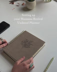 12-Month Undated Planner: Marlo Design, Spiral