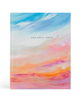 Rosemary Beach NLT journaling Bible with colorful sunrise sky design inspired by coastal Florida