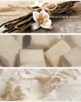 Fragrance notes of Tahitian vanilla, sugar cubes, and buttercream for sweet birthday candle scent