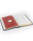 Versailles CSB Women’s Study Bible open and laying flat showing durable binding and comfortable reading layout