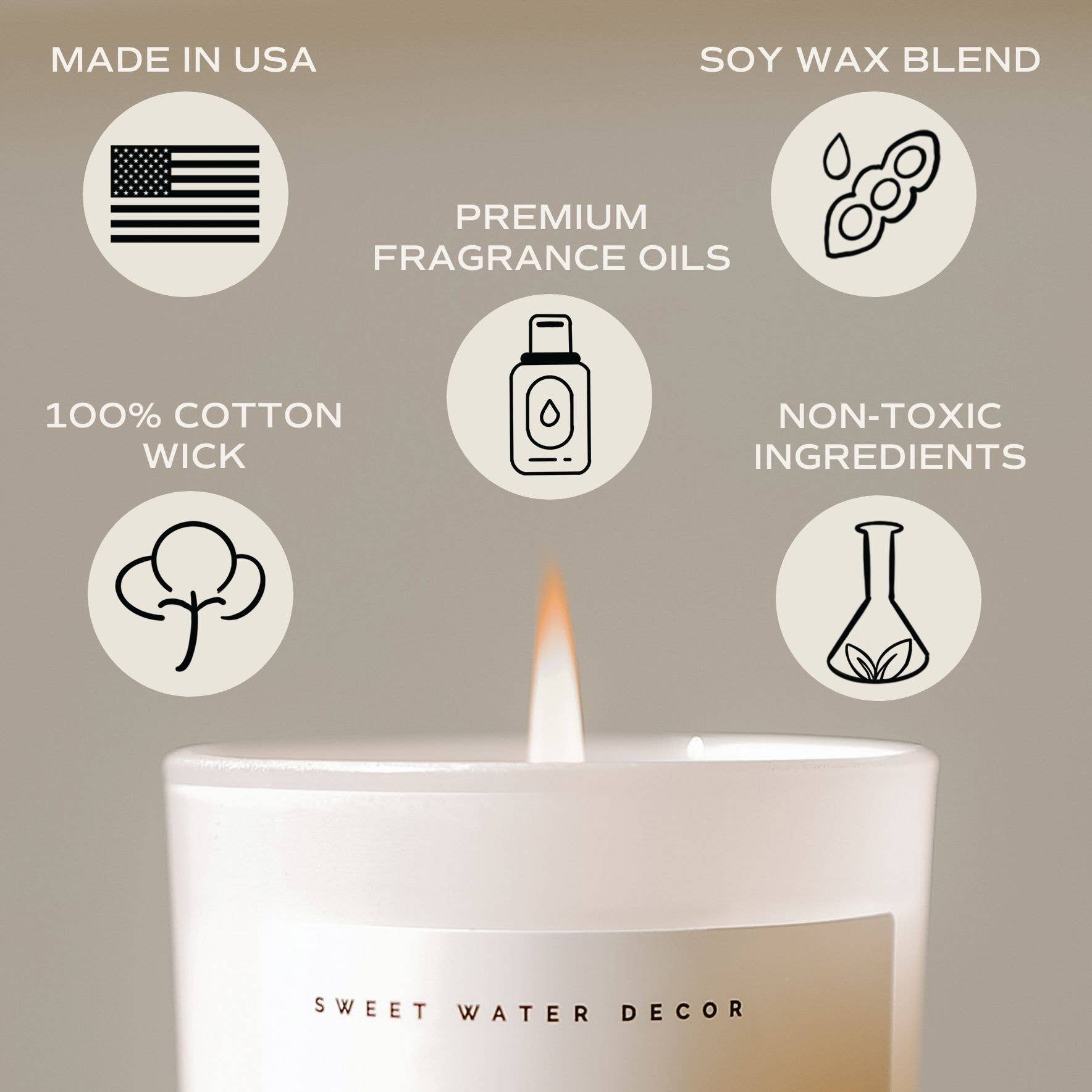 Warm and Cozy Winter Candle