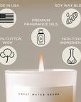 Warm and Cozy Winter Candle