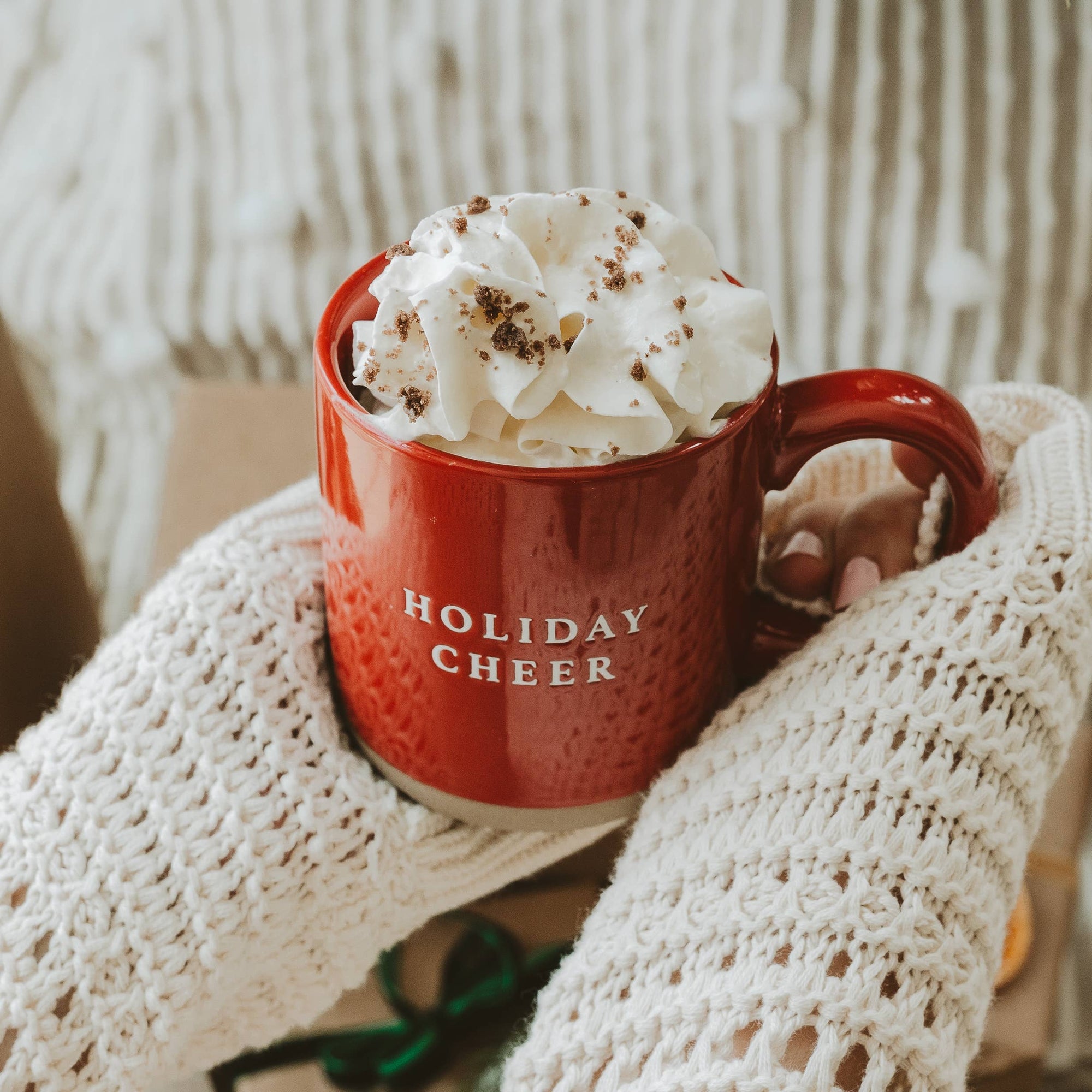 Holiday Cheer Christmas Coffee Mug