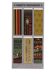 Faithful Adventures Magnetic Christian Bookmark Set