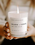 Warm and Cozy Winter Candle