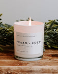 Warm and Cozy Winter Candle