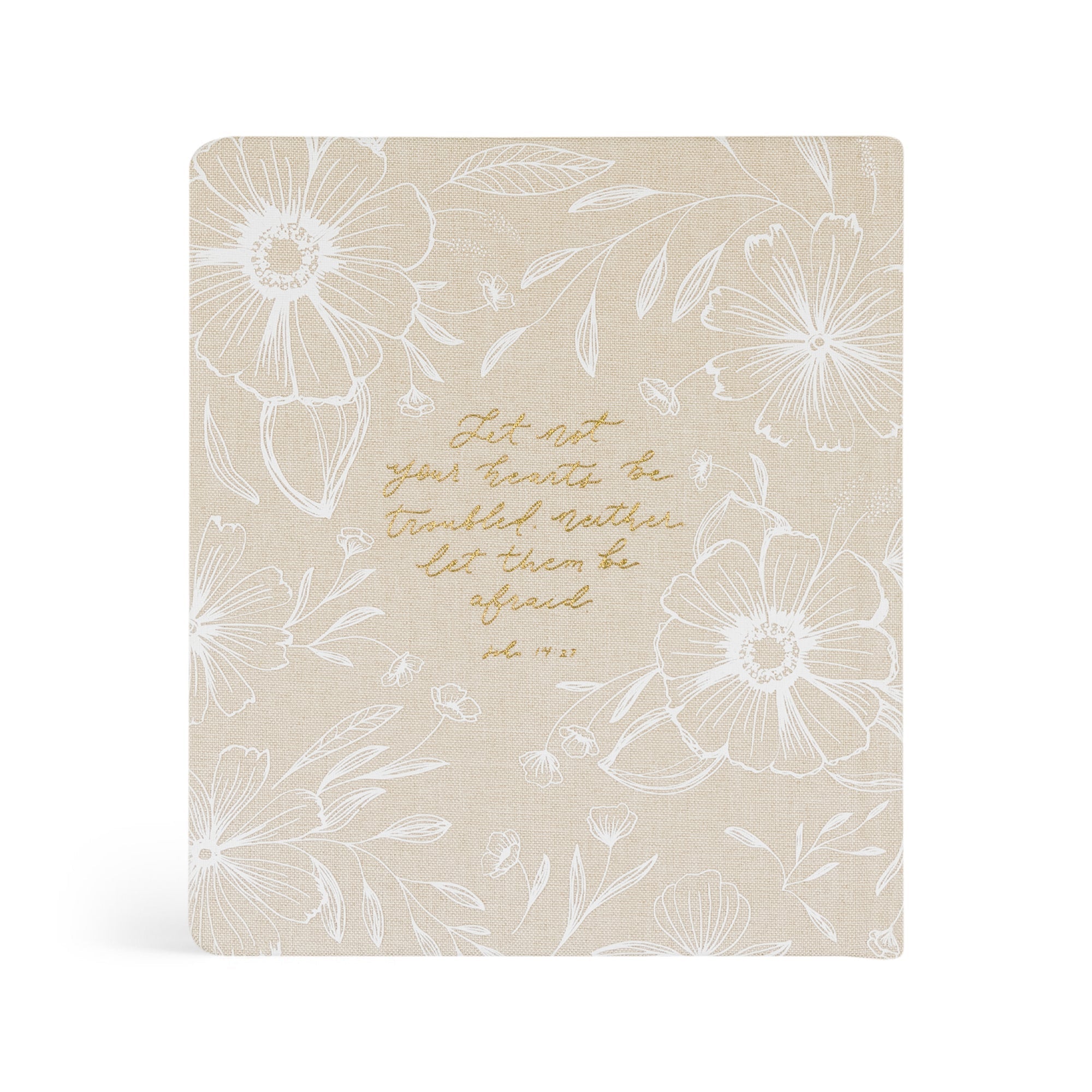 Cordova 5-Year Christian prayer journal with hardcover cloth design inspired by Alaska landscapes - Back Cover.