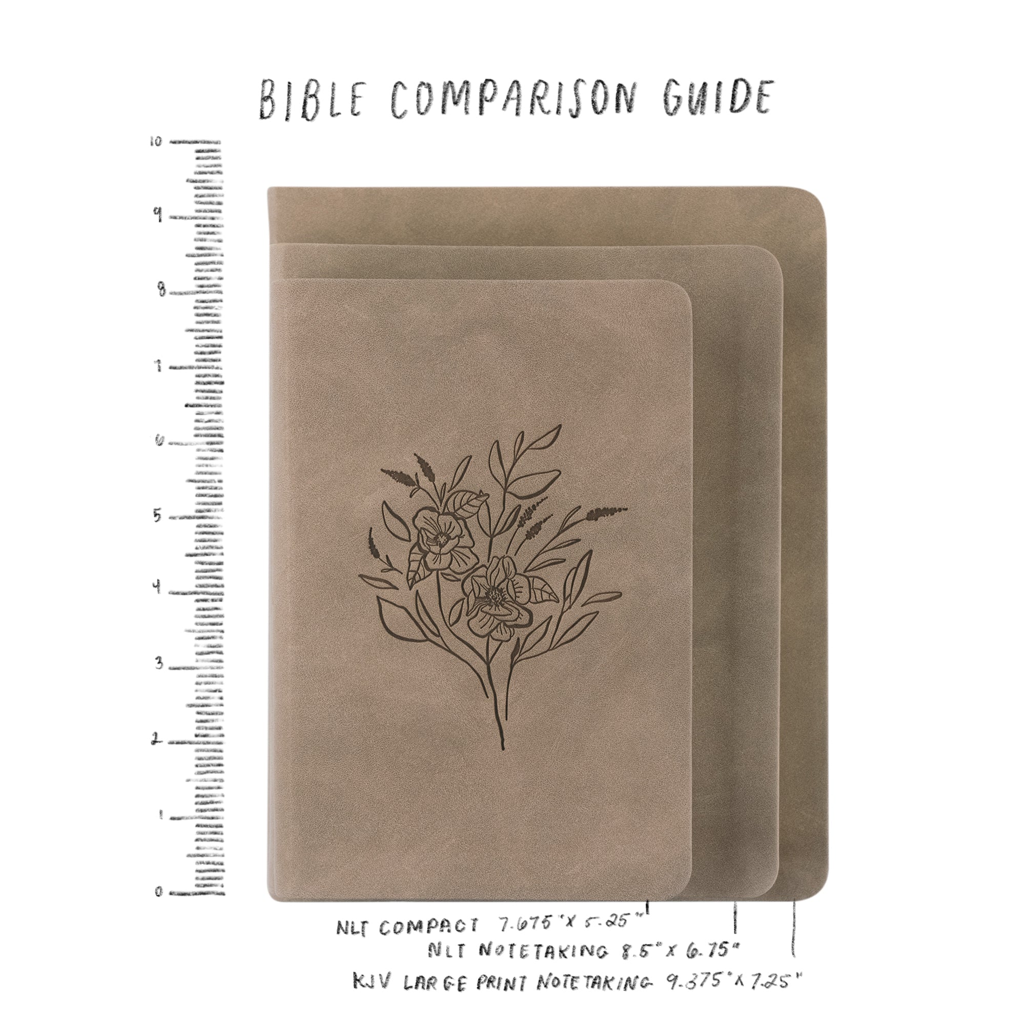 NLT Compact Bible: Red Letter Bible | Jerusalem Theme