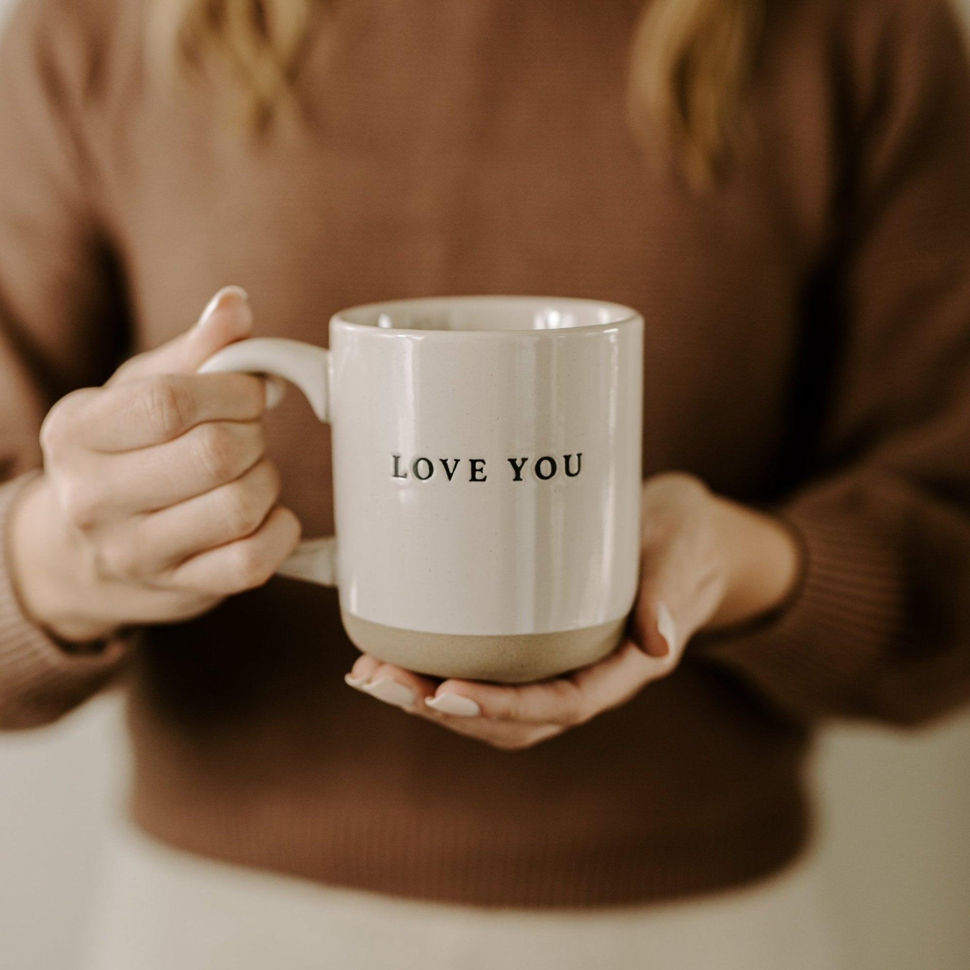 Valentine’s Day or anniversary gift mug – 14oz ceramic Love You cup