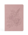 Mauves Christian Notebook | Romans 8:31 Floral Prayer Journal