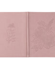 Mauves Christian Notebook | Romans 8:31 Floral Prayer Journal
