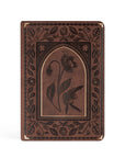 Palma Christian Notebook | Brown Floral Journal