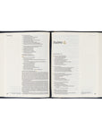 Alt text: Versailles NLT Notetaking Bible featuring wide, lined margins perfect for journaling, prayers, and insightful reflections.