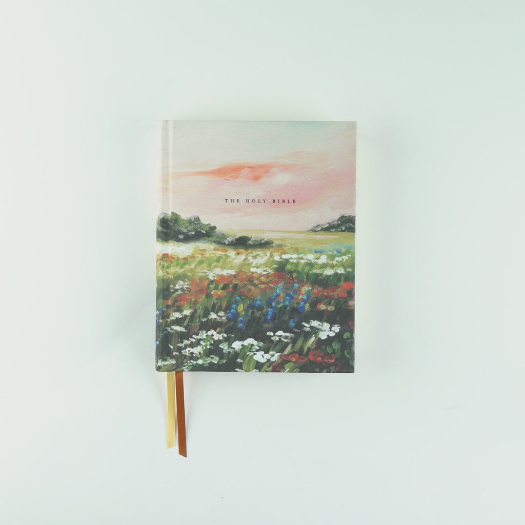 Video of Coram themed NLT Journaling bible.