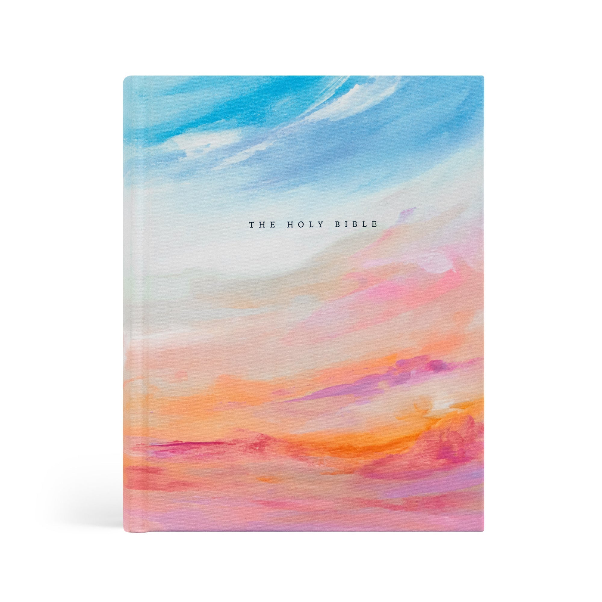 Rosemary Beach NLT journaling Bible with colorful sunrise sky design inspired by coastal Florida